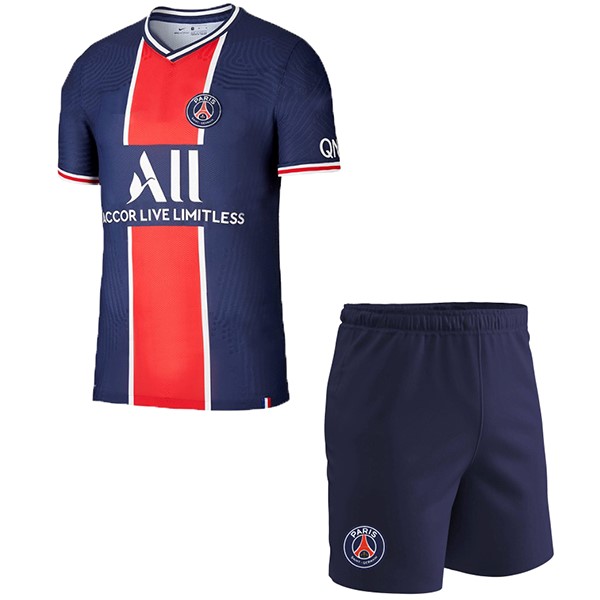 Camiseta Paris Saint Germain 1ª Kit Niños 2020 2021 Azul